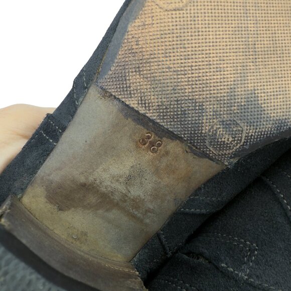 ISABEL MARANT Dicker Suede Heeled Western Ankle Black Boots Size EU 38 - Picture 6 of 13